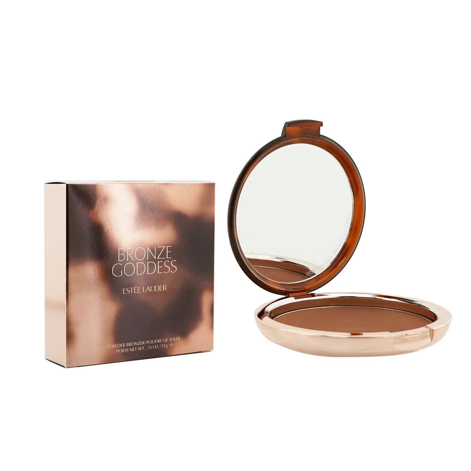 Estee Lauder Bronze Goddess Powder Bronzer - # 02 Medium 21g/0.74oz - Image 11