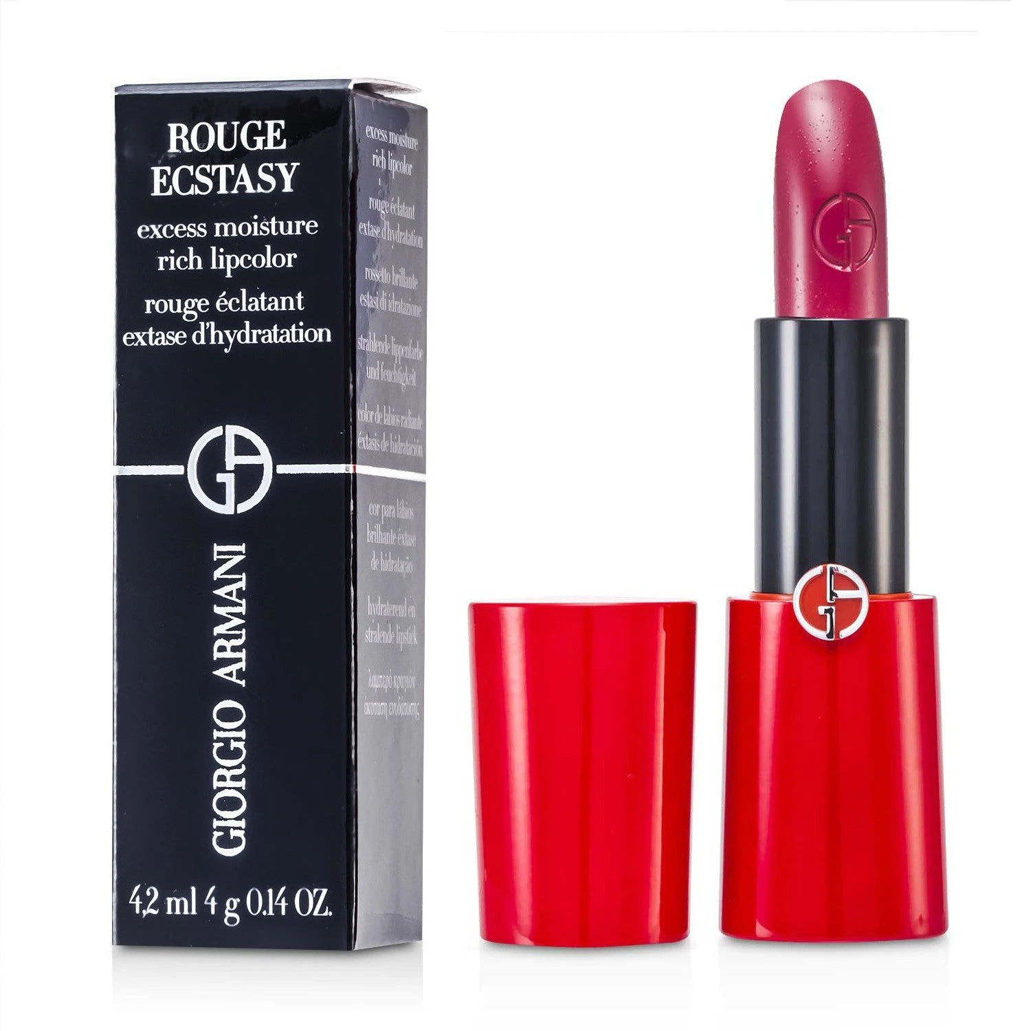 Giorgio Armani Rouge Ecstasy Lipstick - # 501 Peony 4g/0.14oz - Image 11