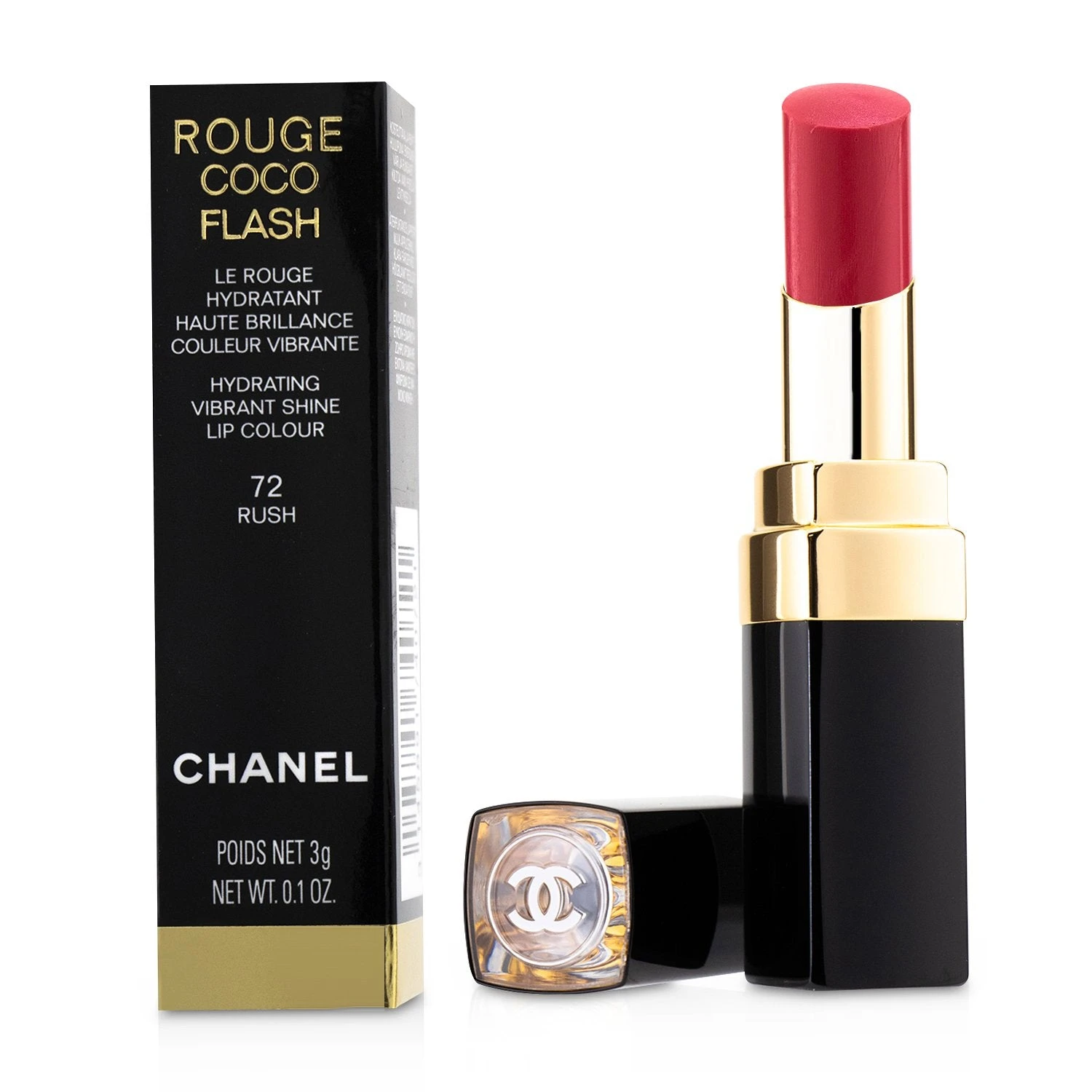 Chanel Rouge Coco Flash Hydrating Vibrant Shine Lip Colour - # 96 Phenomene 3g/0.1oz - Image 15