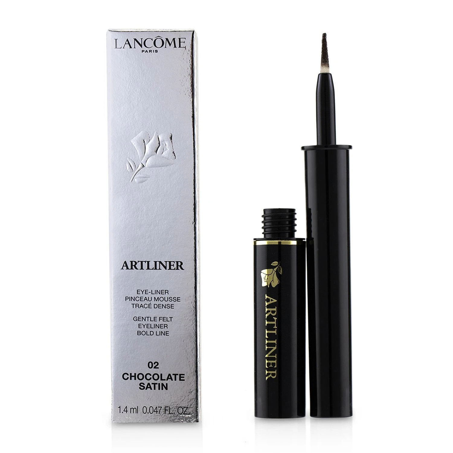 Lancome Artliner Gentle Felt Eyeliner - # 07 Green Metallic 1.4ml/0.047oz - Image 3