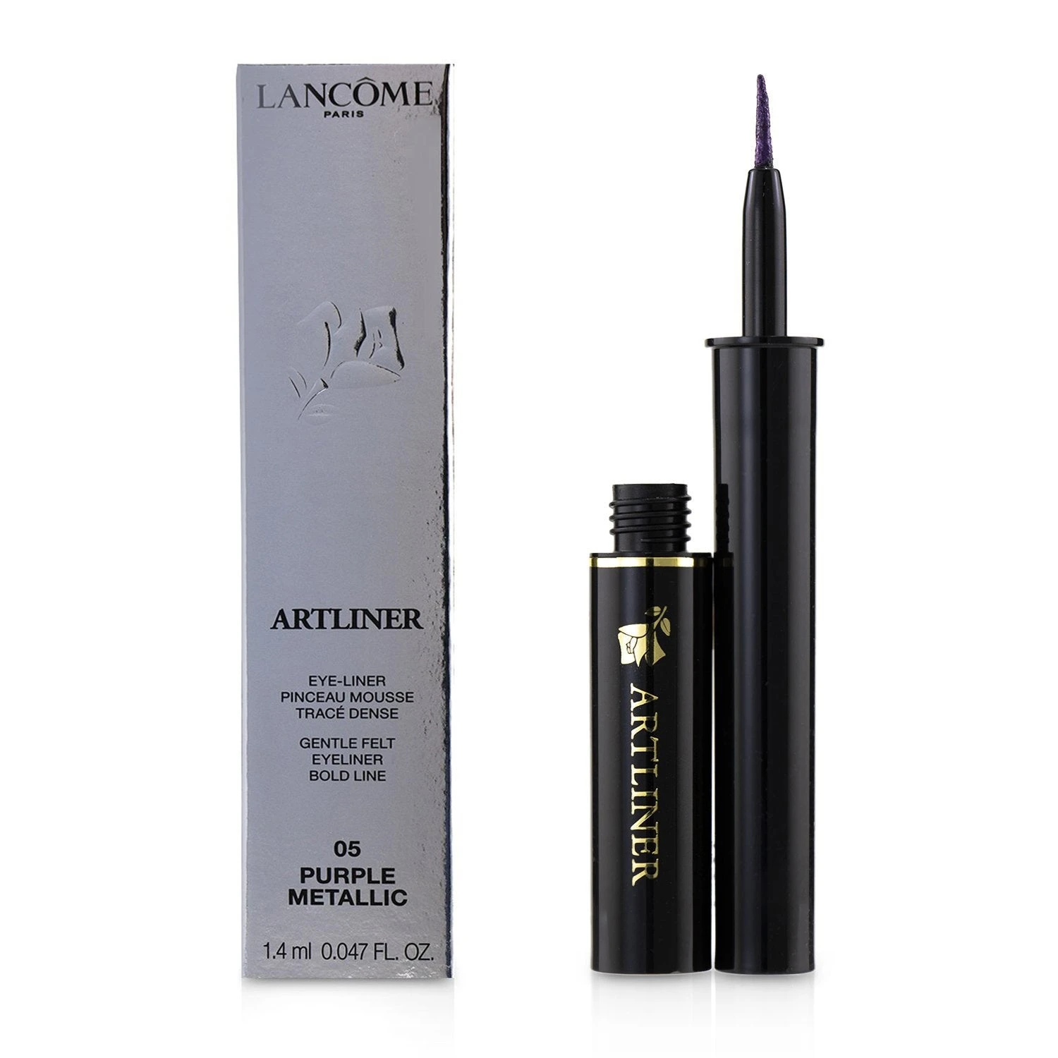 Lancome Artliner Gentle Felt Eyeliner - # 07 Green Metallic 1.4ml/0.047oz - Image 6