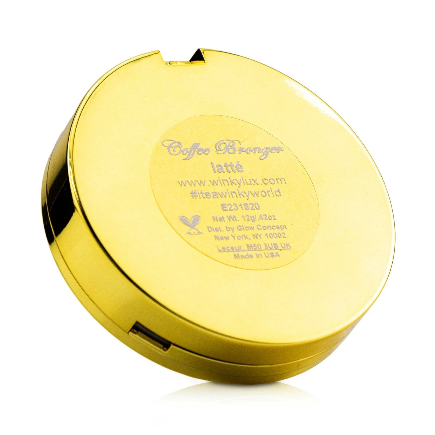 Winky Lux Coffee Scented Bronzer - # Latte 12g/0.42oz - Image 4