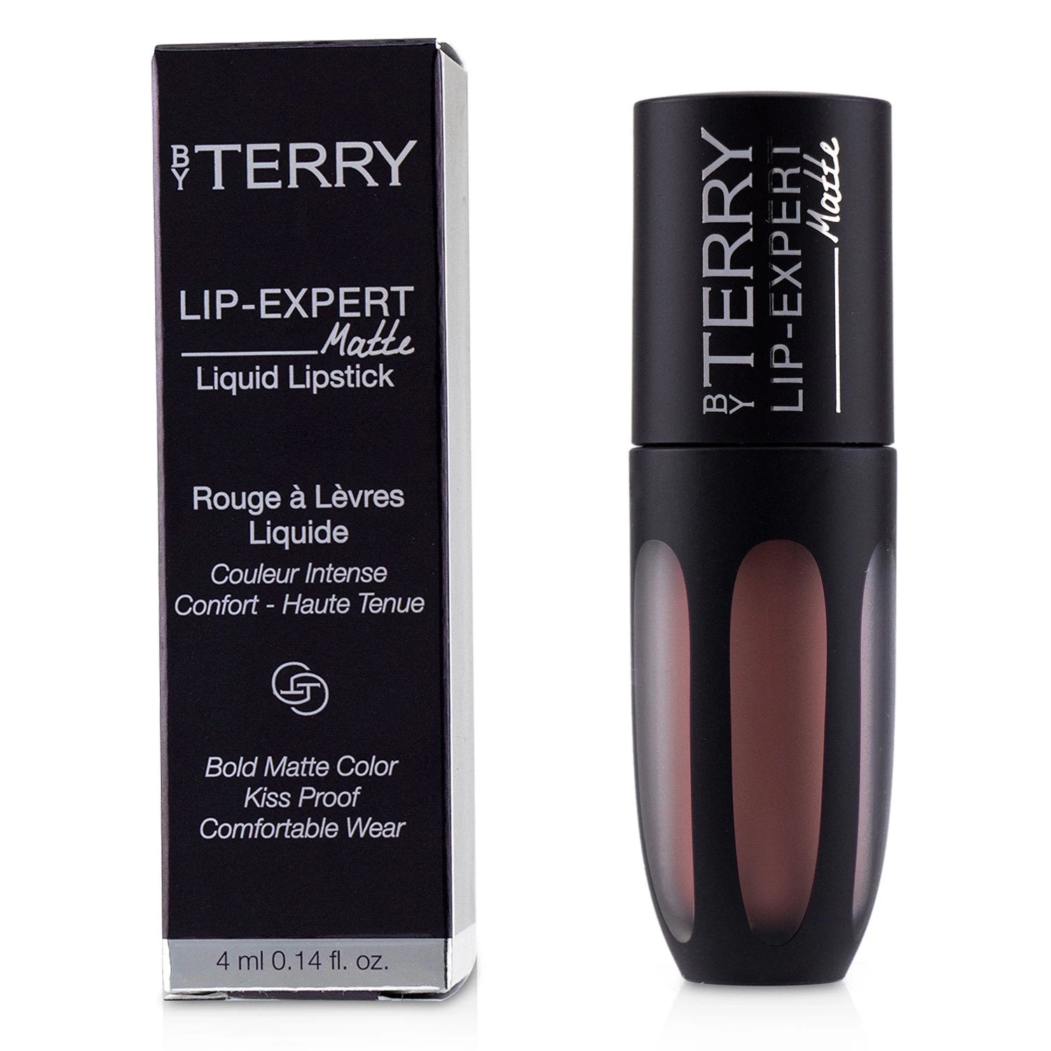 By Terry Lip Expert Matte Liquid Lipstick - # 14 Purple Fiction 4ml/0.14oz - Image 3