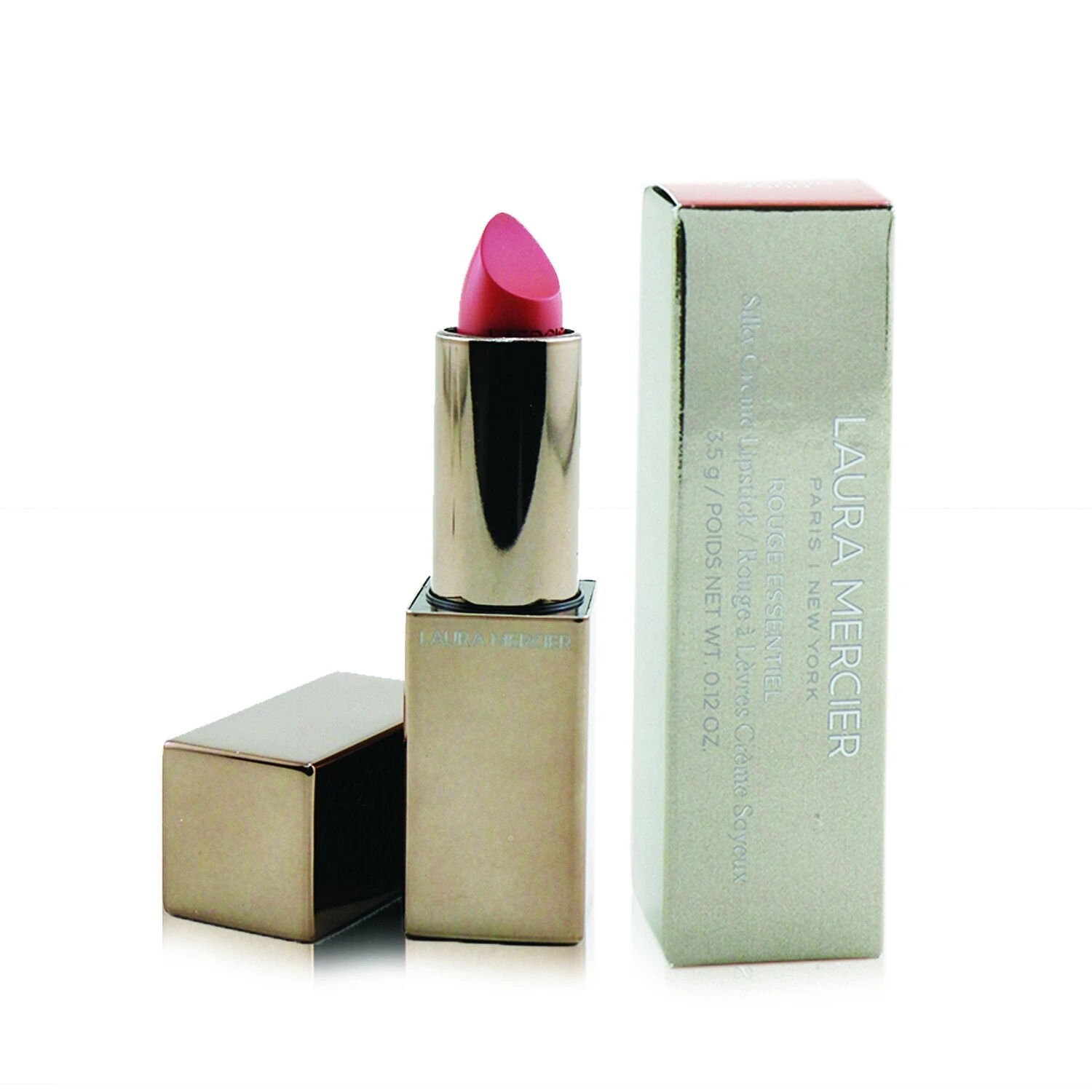 Laura Mercier Rouge Essentiel Silky Creme Lipstick - # Nude Noveau (Nude Pink Brown) 3.5g/0.12oz - Image 4