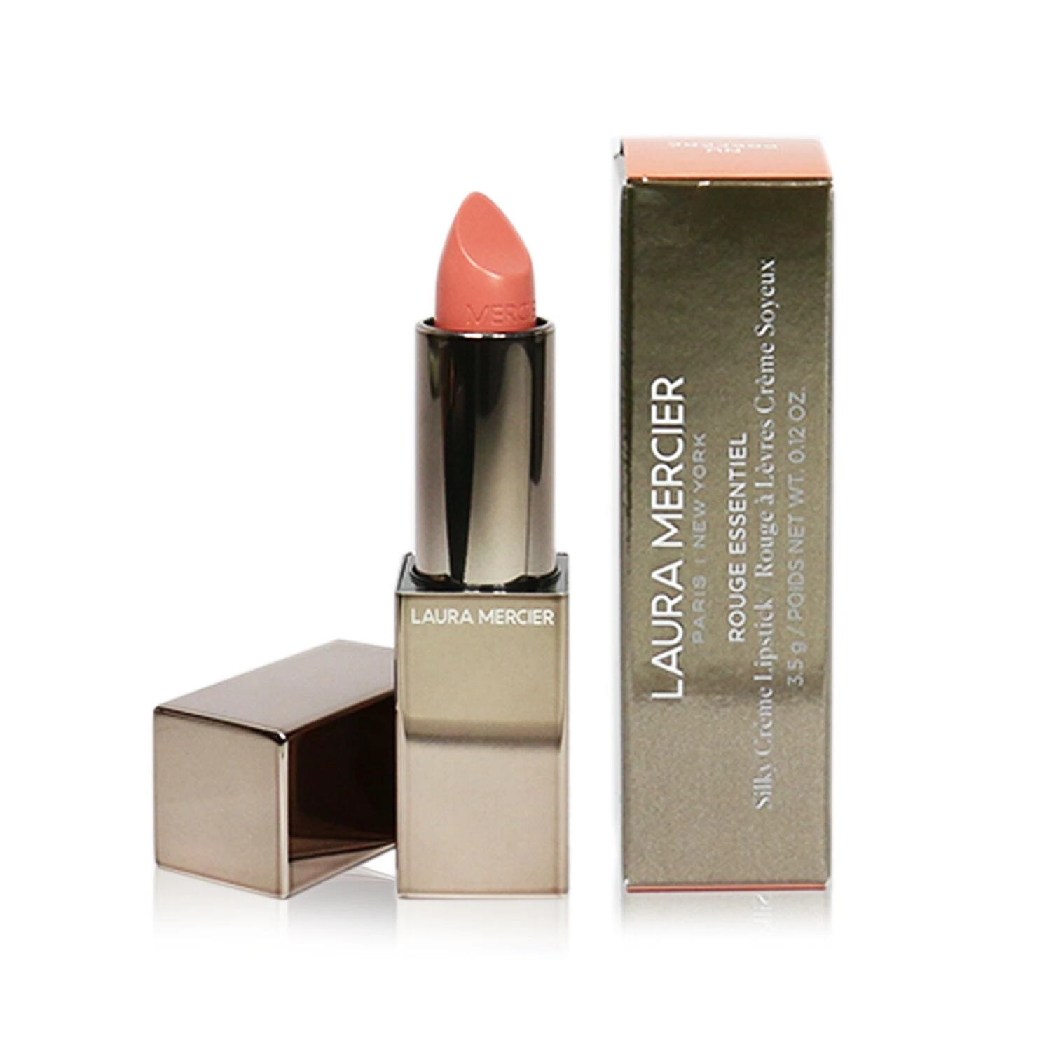 Laura Mercier Rouge Essentiel Silky Creme Lipstick - # Nude Noveau (Nude Pink Brown) 3.5g/0.12oz - Image 7
