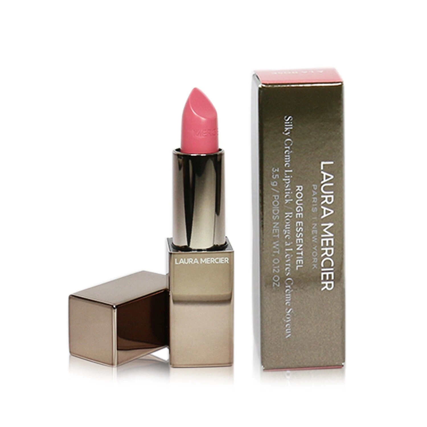 Laura Mercier Rouge Essentiel Silky Creme Lipstick - # Nude Noveau (Nude Pink Brown) 3.5g/0.12oz - Image 20