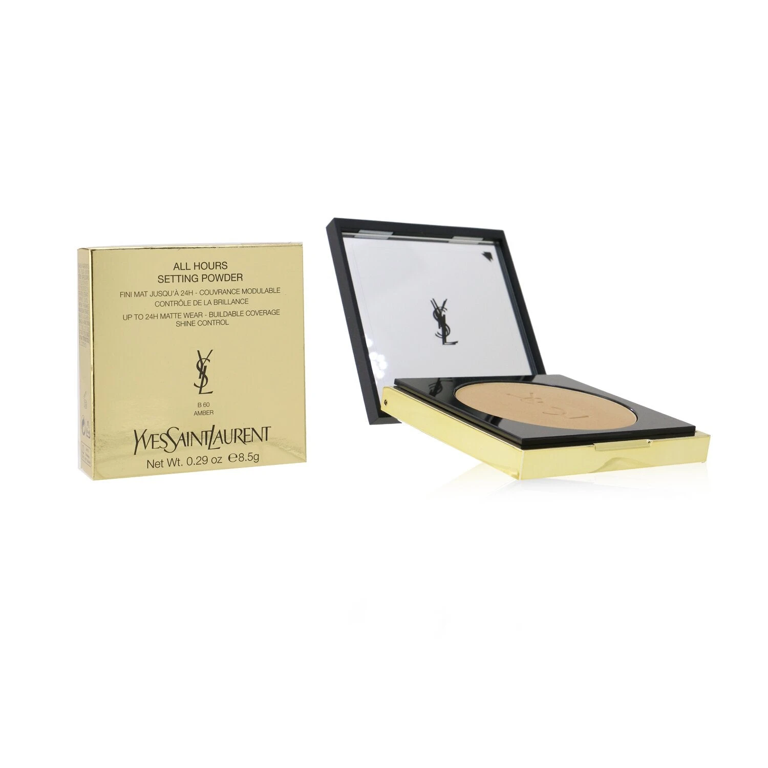 Yves Saint Laurent All Hours Setting Powder - # B45 Bisque 8.5g/0.29oz - Image 12