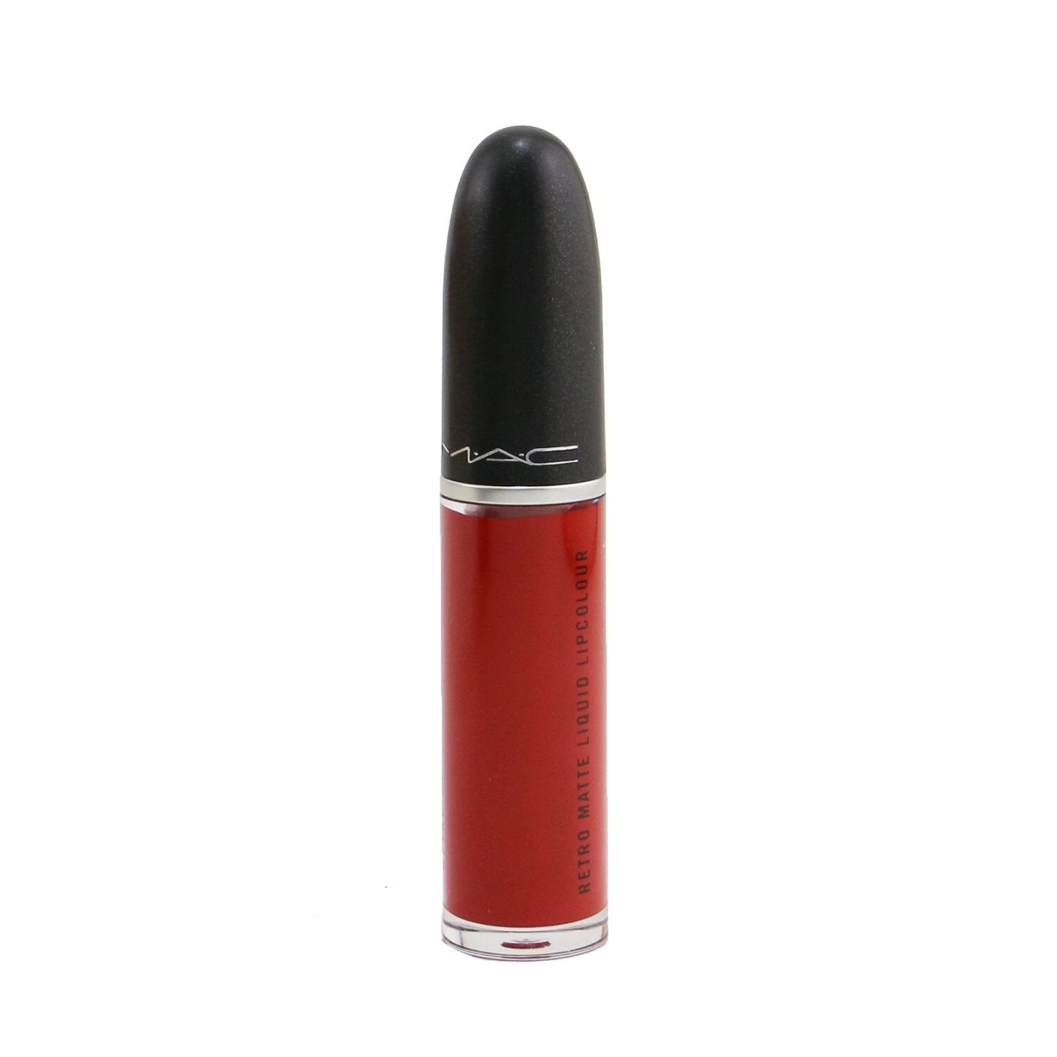 MAC Retro Matte Liquid Lipcolour - # 105 Feels So Grand (Deep True Red) (Matte) 5ml/0.17oz - Image 4