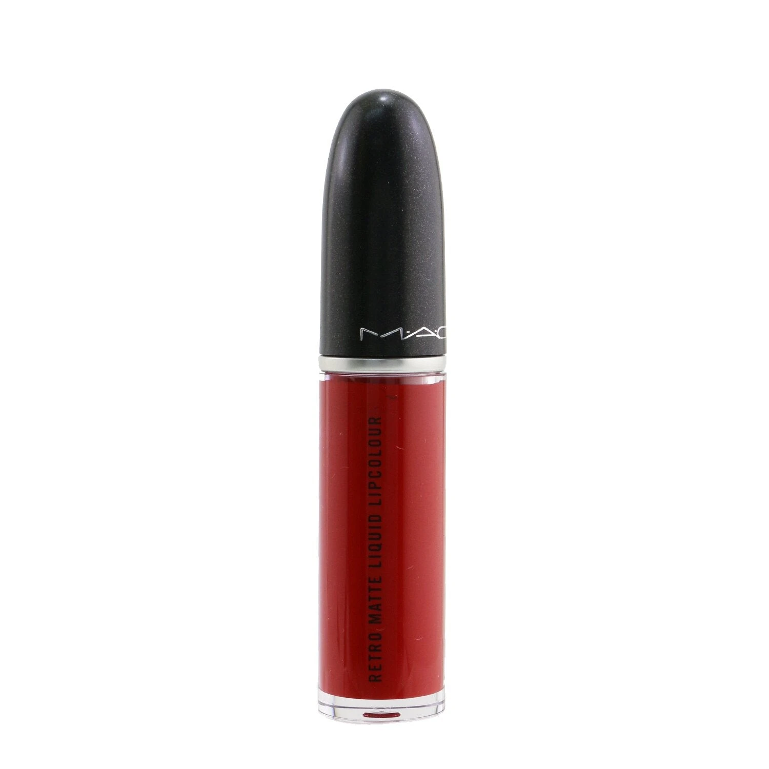 MAC Retro Matte Liquid Lipcolour - # 105 Feels So Grand (Deep True Red) (Matte) 5ml/0.17oz - Image 6