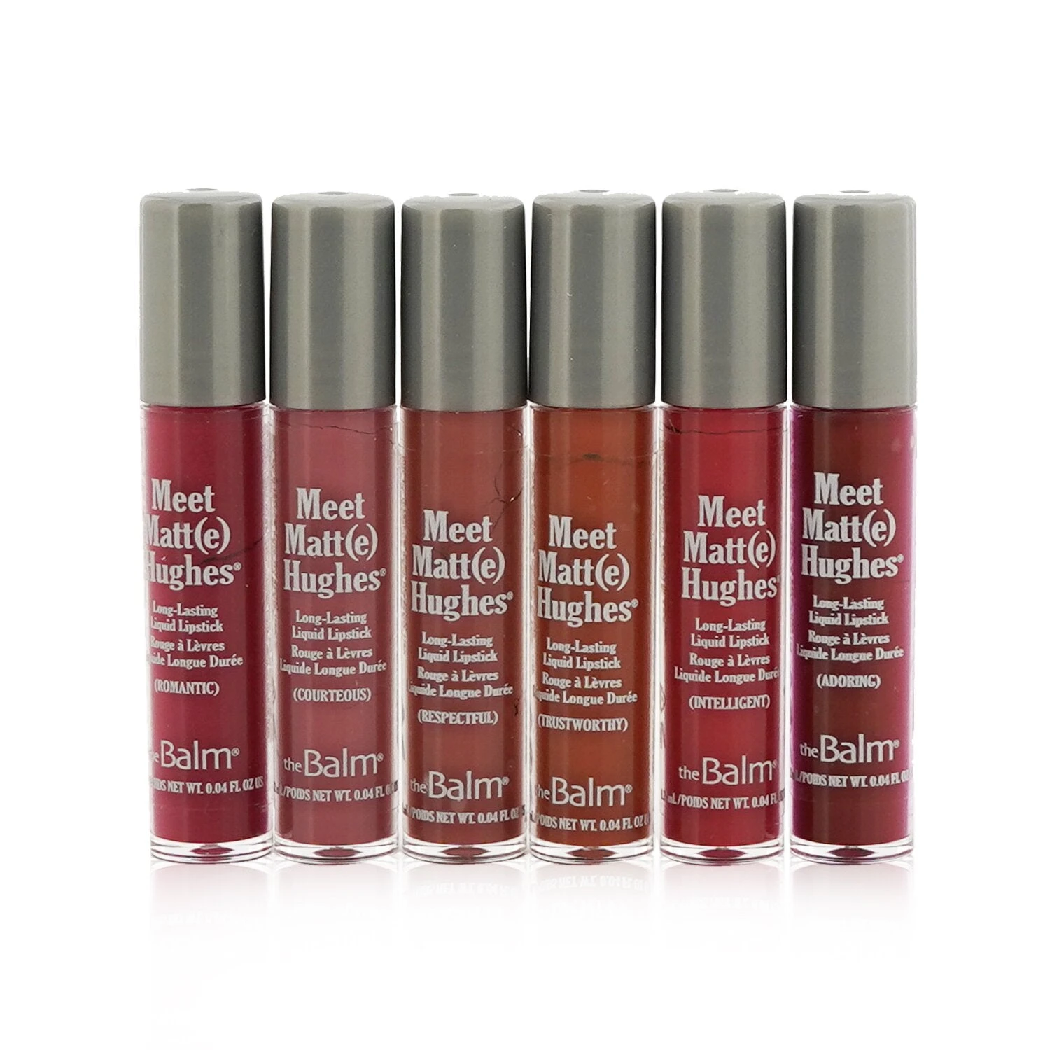 TheBalm Meet Matt(e) Hughes 6 Mini Long Lasting Liquid Lipsticks Kit - Nude 6x1.2ml/0.04oz - Image 9