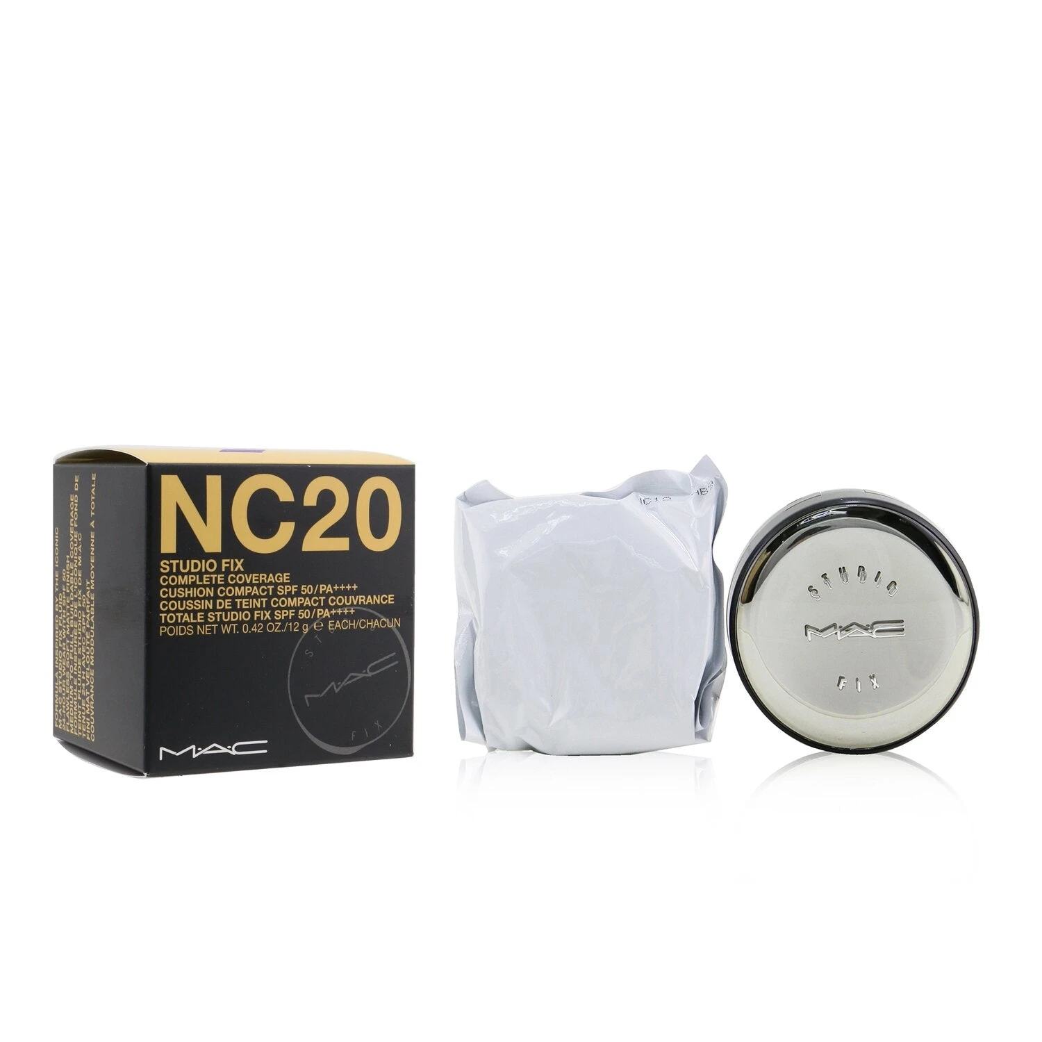 MAC Studio Fix Complete Coverage Cushion Compact SPF 50 (With An Extra Refill) - # N16 2x12g/0.42oz - Image 9