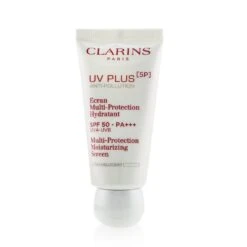 Clarins UV Plus [5P] Anti-Pollution Multi-Protection Moisturizing Screen SPF 50 - Translucent 30ml/1oz