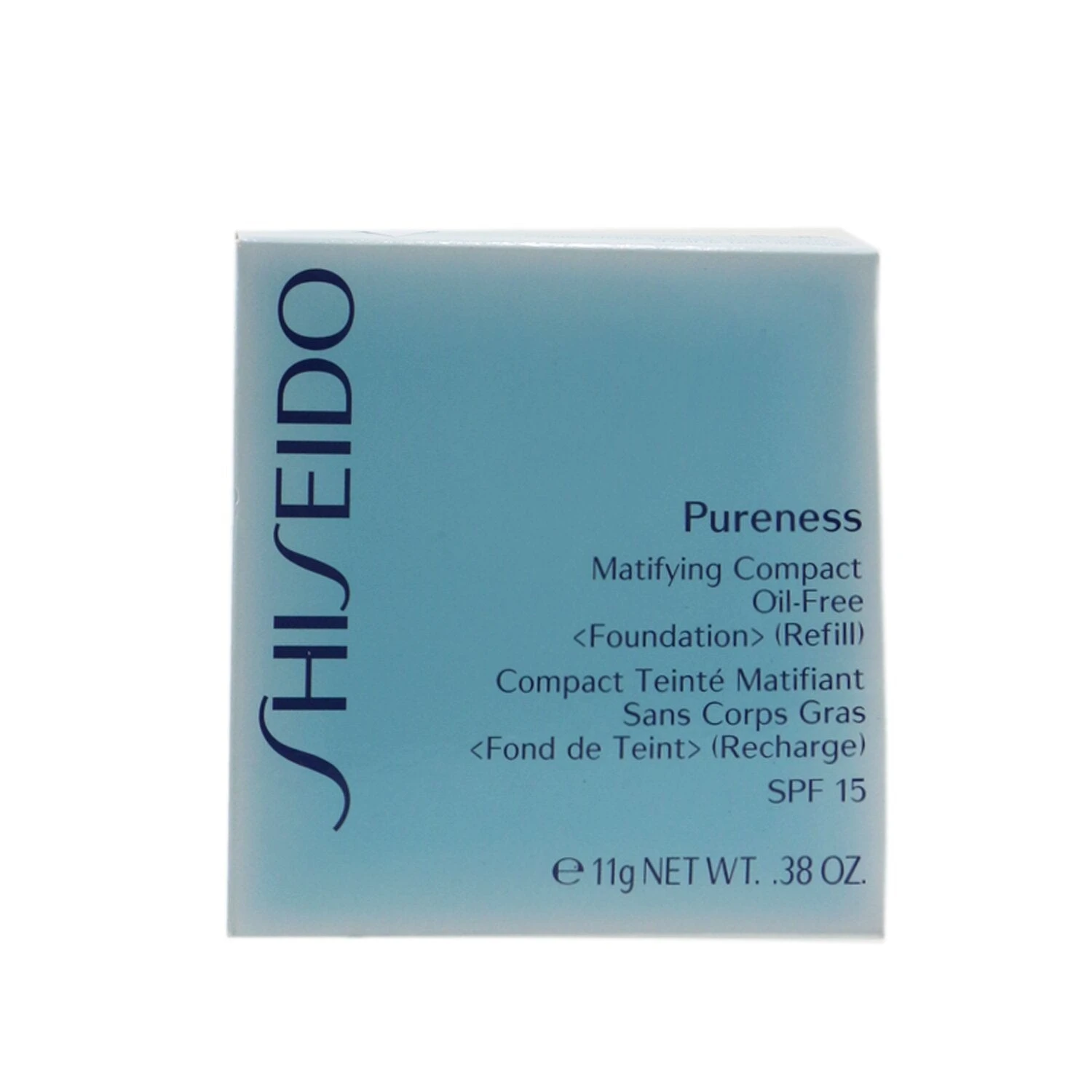 Shiseido Pureness Matifying Compact Oil Free SPF 15 Refill - 30 Natural Ivory 11g/0.38oz - Image 5