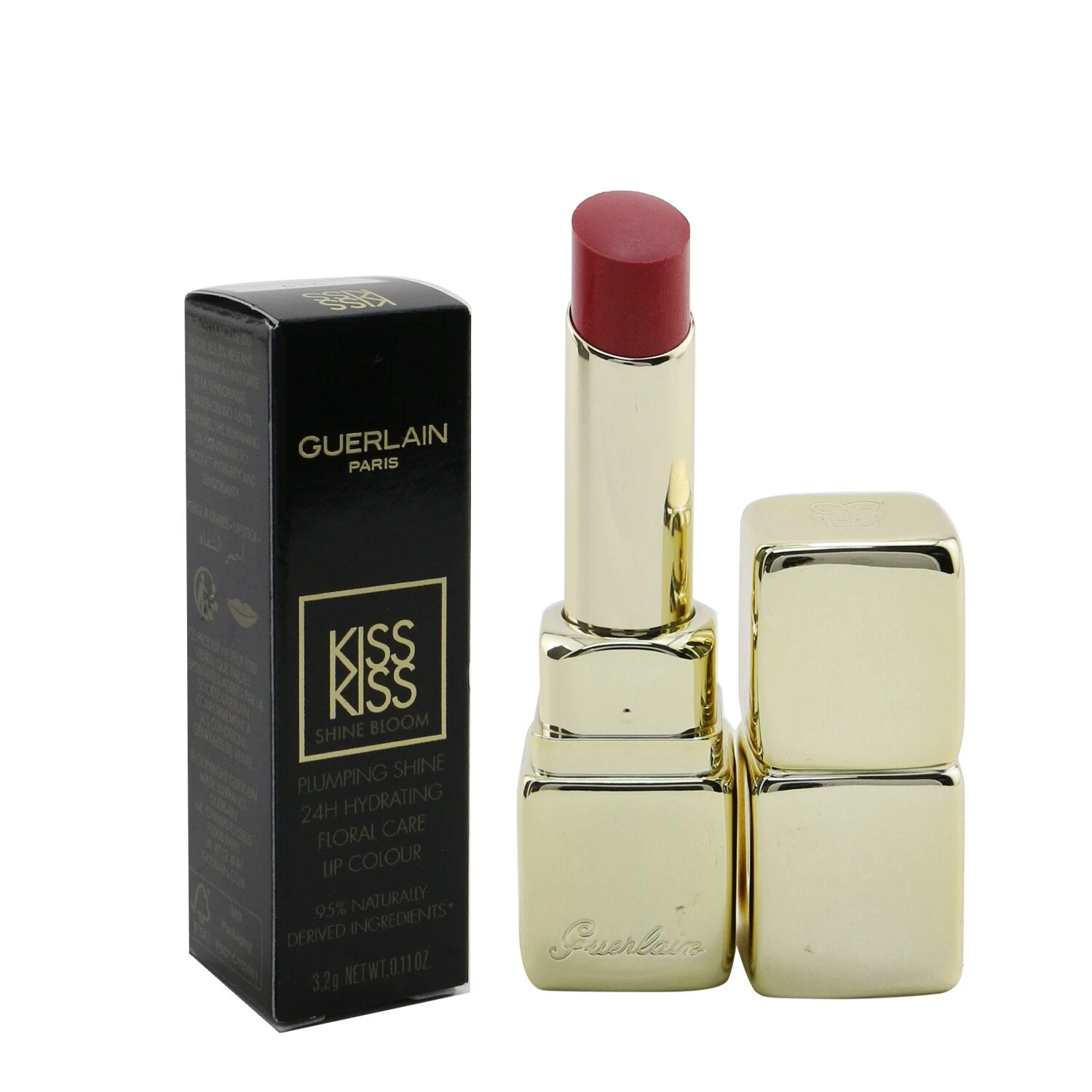 Guerlain KissKiss Shine Bloom Lip Colour - # 309 Fresh Coral 3.2g/0.11oz - Image 12