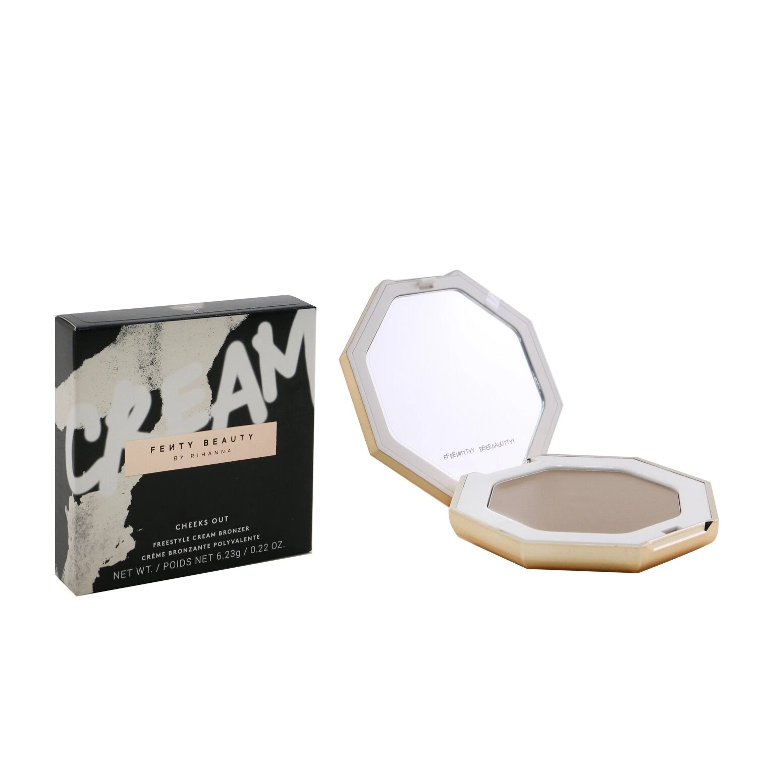 Fenty Beauty By Rihanna Cheeks Out Freestyle Cream Bronzer - # 04 Hunnie Glaze (Medium With Warm Undertone) 6.23g/0.22oz - Image 8