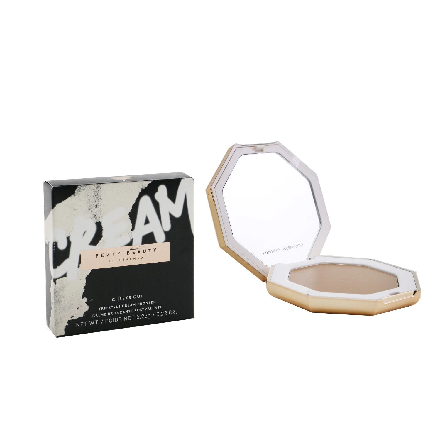 Fenty Beauty By Rihanna Cheeks Out Freestyle Cream Bronzer - # 04 Hunnie Glaze (Medium With Warm Undertone) 6.23g/0.22oz - Image 11