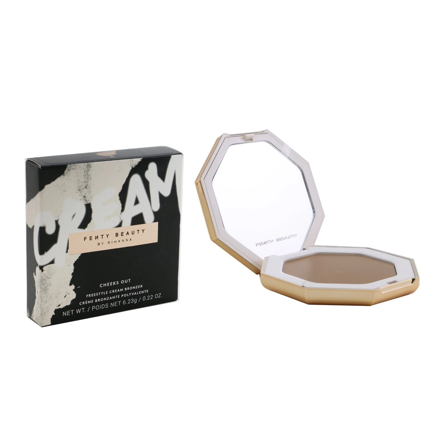 Fenty Beauty By Rihanna Cheeks Out Freestyle Cream Bronzer - # 04 Hunnie Glaze (Medium With Warm Undertone) 6.23g/0.22oz - Image 14