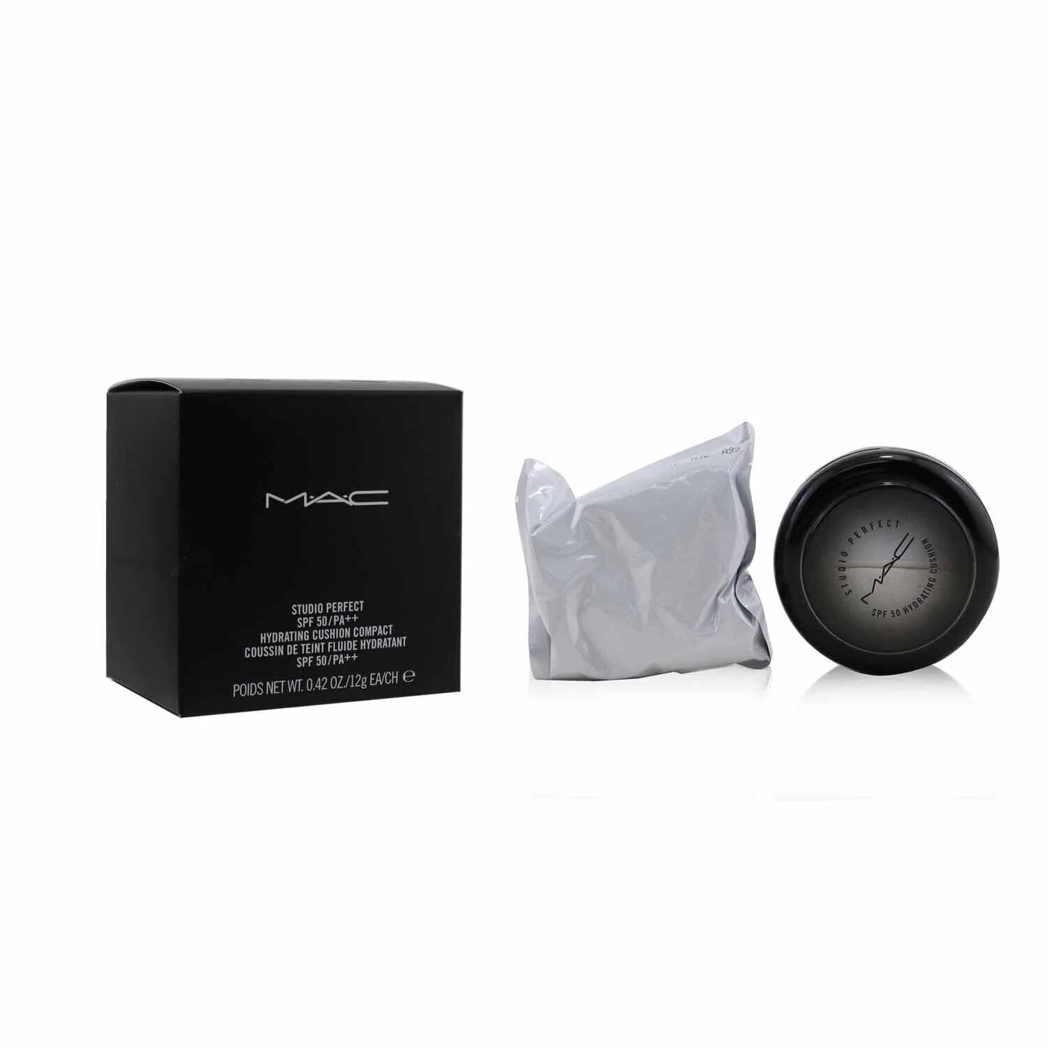 MAC Studio Perfect Hydrating Cushion Compact SPF 50 (With An Extra Refill) - # NC20 (Exp. Date 01/08/2022) 2x12g/0.42oz - Image 2
