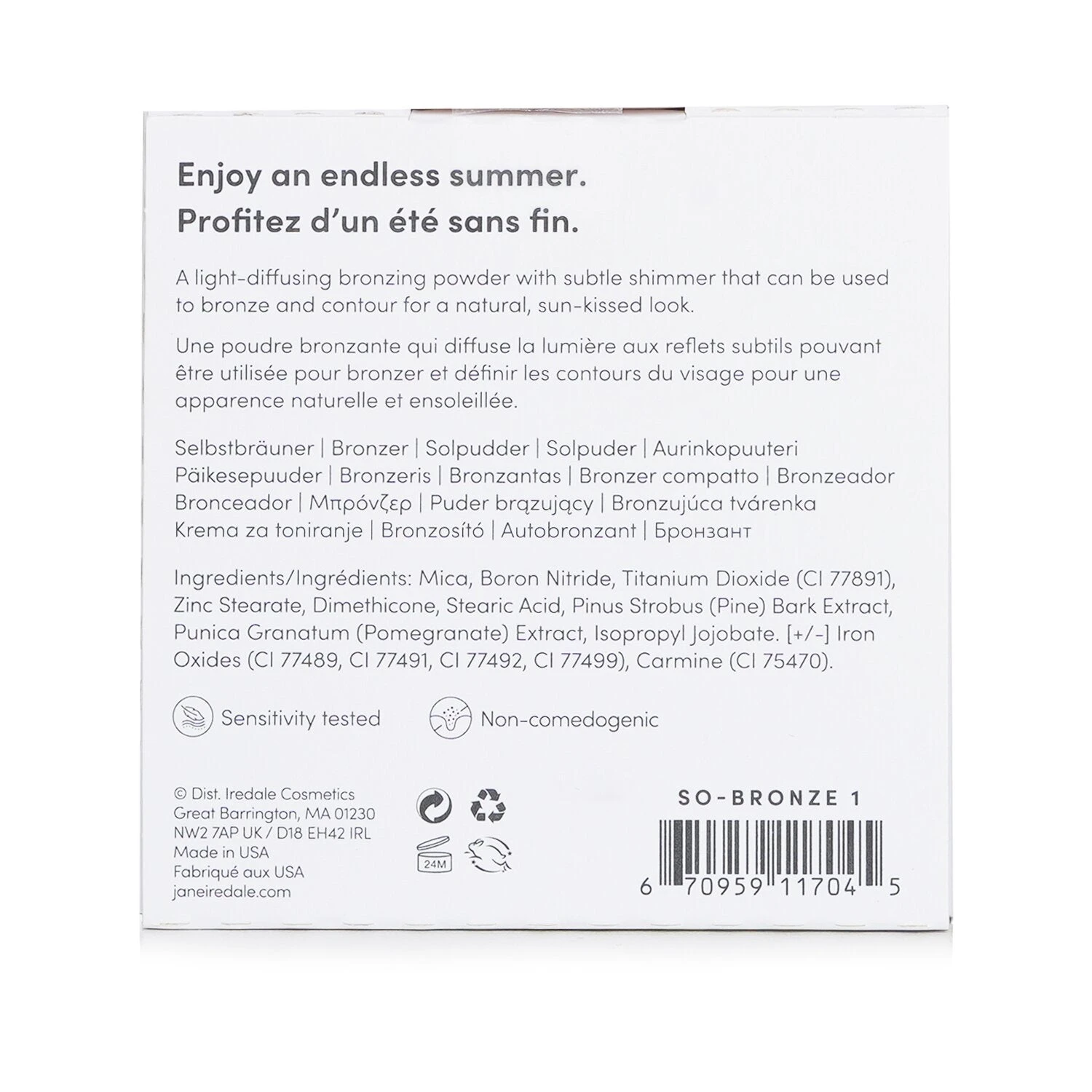 Jane Iredale So-Bronze??Bronzing Powder Refill - # 1 9.9g/0.35oz - Image 3