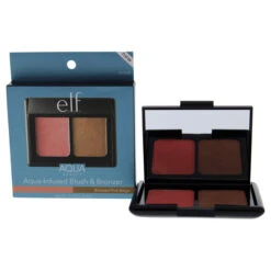 E.l.f. Aqua Beauty Blush And Bronzer - Bronzed Pink Beige By E.l.f. For Women - 0.29 Oz Makeup
