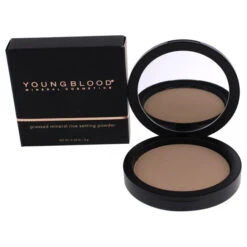 Youngblood Pressed Mineral Rice Setting Powder - Medium By Youngblood For Women - 0.28 Oz Powder
