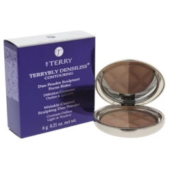 By Terry Terrybly Densiliss Contouring Duo Powder - # 200 Beige Contrast By By Terry For Women - 0.21 Oz Compact